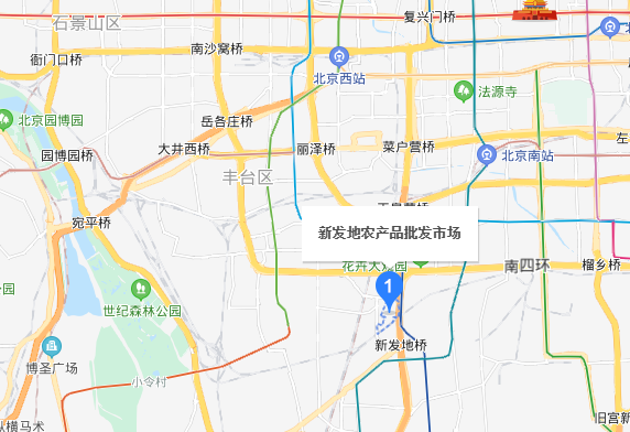 北京新发地批发市场属于哪个区