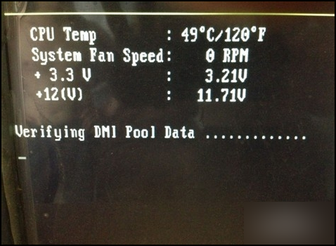 Verifying DMI Pool Data....是什么意思.