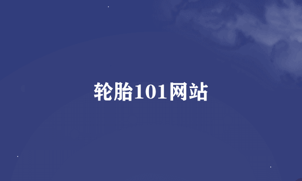 轮胎101网站