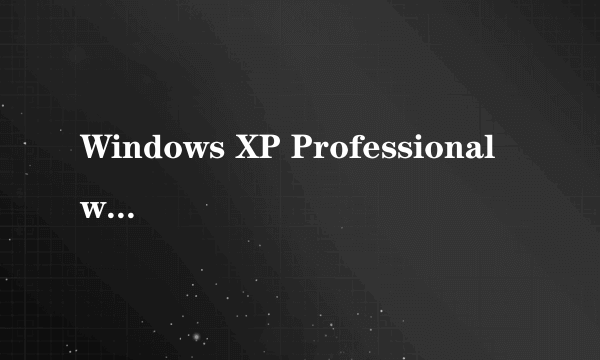 Windows XP Professional with Service Pack 3 (x86) - CD VL的意思