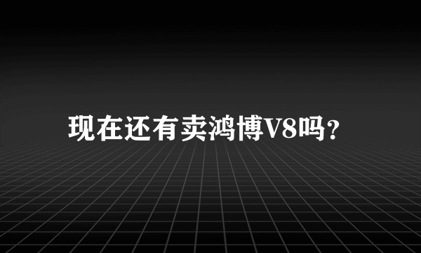 现在还有卖鸿博V8吗？