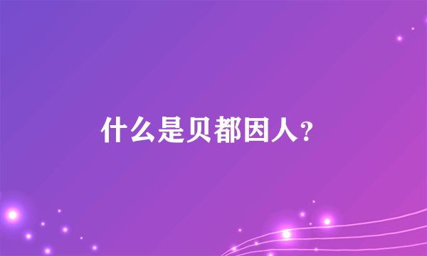 什么是贝都因人？