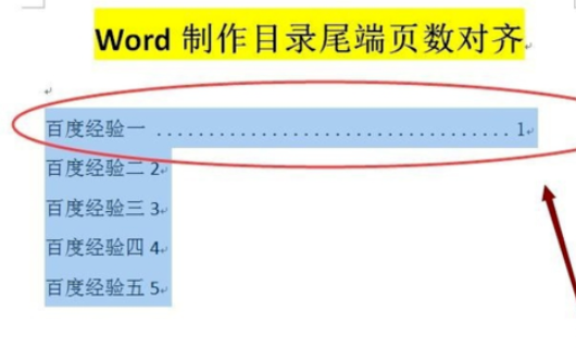 word中省略号怎么对齐