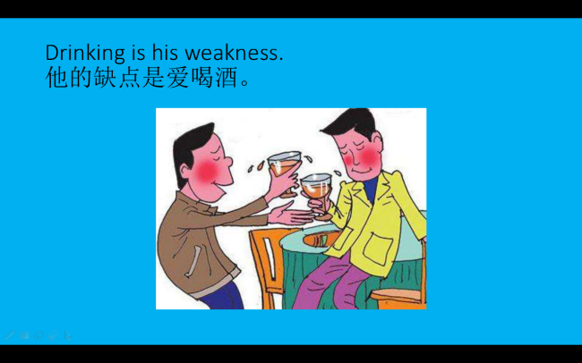 drawback shortcomings weakness 三者有什么区别 应对考试= =