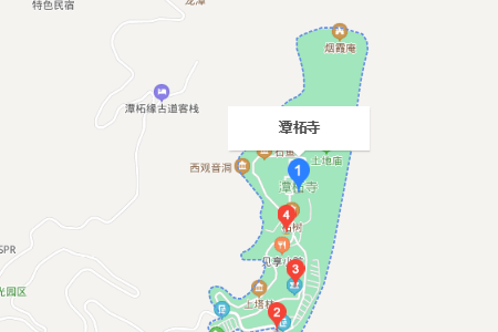 谭拓寺在哪里？