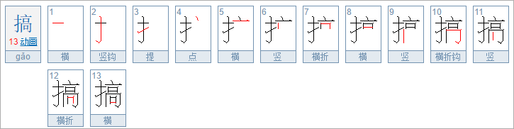 搞是什么意思