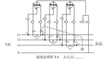 电流互感器接线图