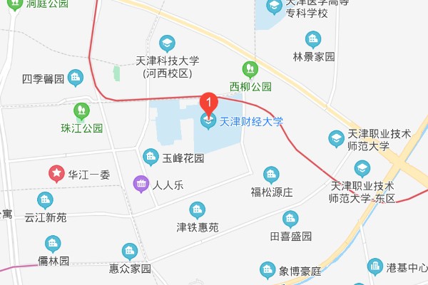 天津财经大学地址