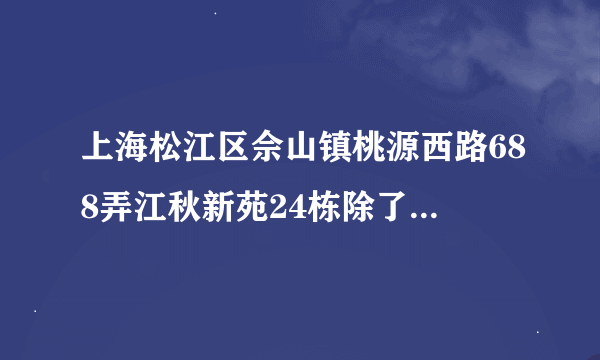 上海松江区佘山镇桃源西路688弄江秋新苑24栋除了能装电信的宽带还能用别的宽带吗？急，谢谢