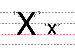 二十六个26个字母大小写分别是？