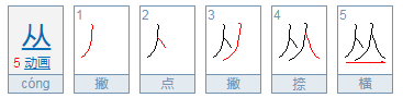 丛 是什么偏旁