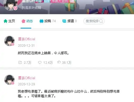 墨茶official长什么样？