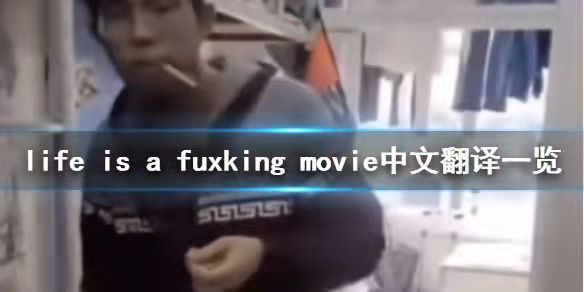 life is fuxking movie 翻译