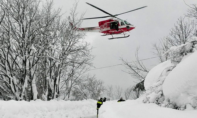 意大利地震引雪崩严重吗？