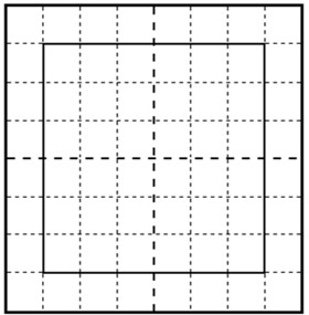 田字格书写方式