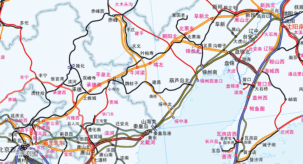 京沈客运专线的线路标准