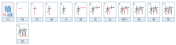 发zhi的一二三四声都有哪些字？