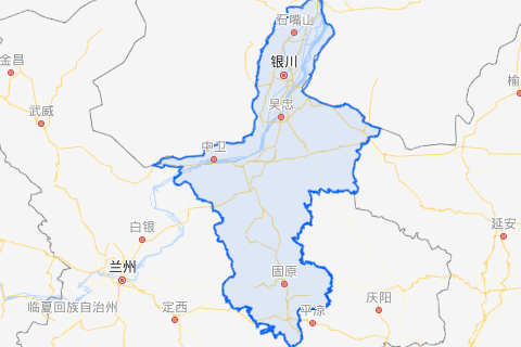 请问宁夏回族自治区在哪个省？