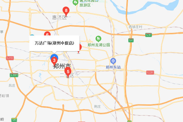 郑州金水区的万达广场在什么地方?