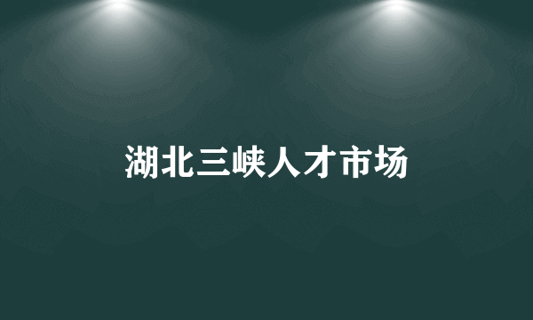 湖北三峡人才市场