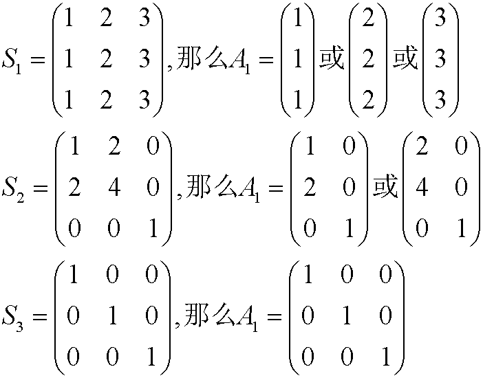 极大线性无关组求法