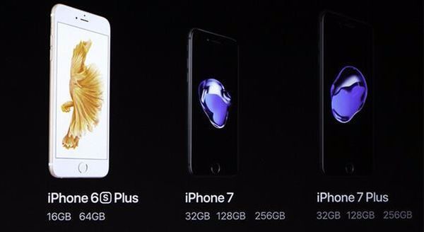 iPhone 7和iPhone 7 plus的参数有什么区别？