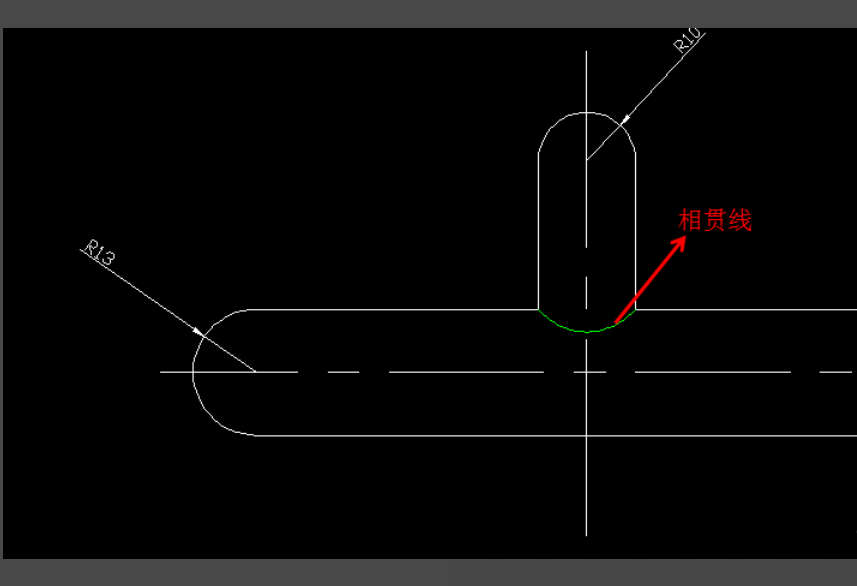 CAD中如何画相贯线